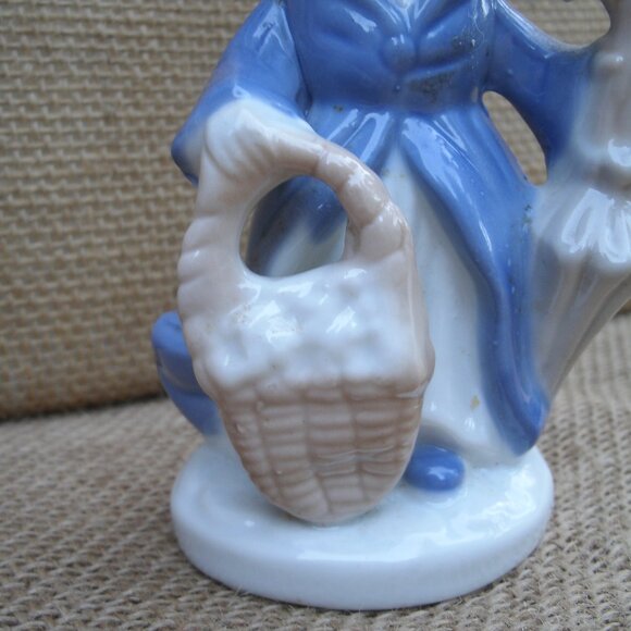 Vintage Girl in Coat KPM Porcelain Figurine - Picture 11 of 16